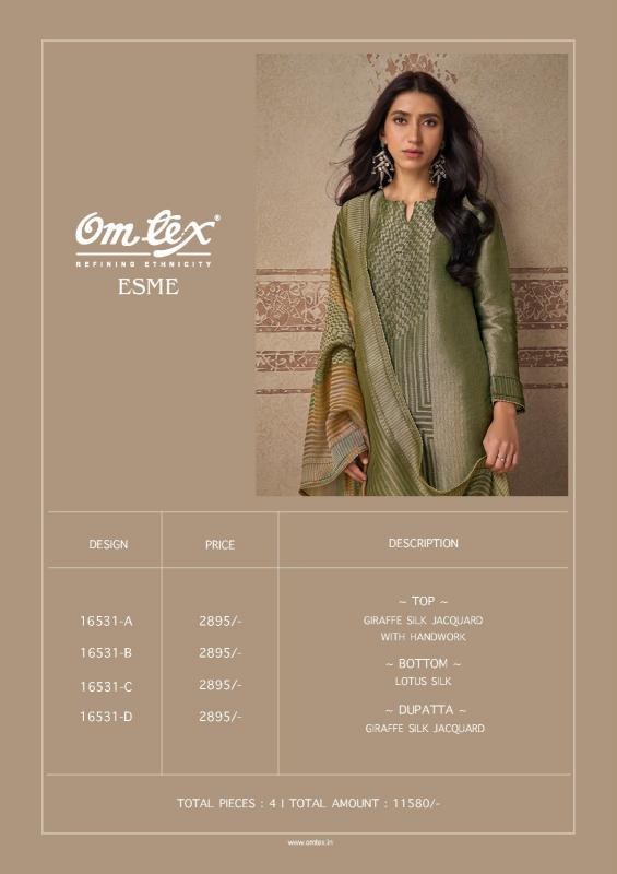 Omtex esme wholesale dress material shops in chennai